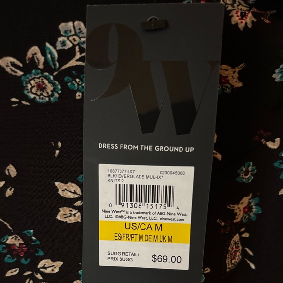 Nine West Floral Blouse - Picture 7 of 7